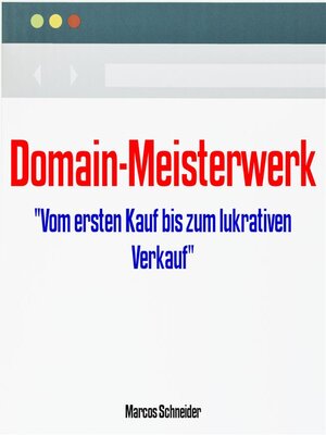 cover image of Domain-Meisterwerk